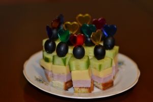Праздничное канапе