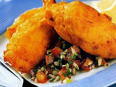Пышки из трески