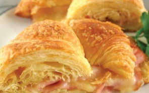 Рулет с ветчиной и сыром