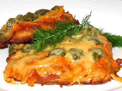 Рыба с каперсами