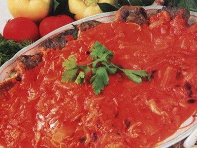 Рыба в остром соусе