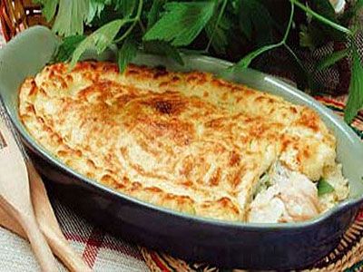 Рыбное филе с ореховой корочкой