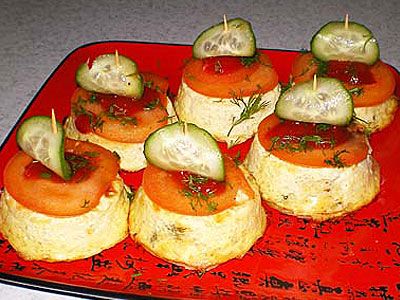 Рыбные пирожные «Кораблики»