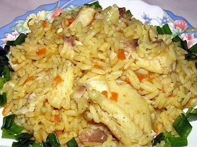 Рыбный плов