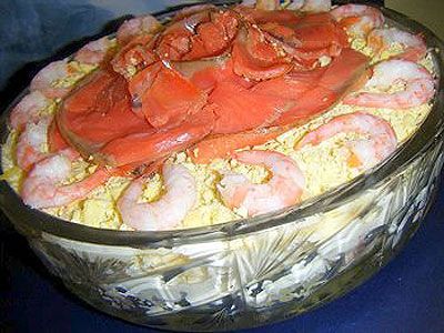 Рыбный салат 