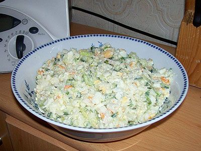 Салат из крабовых палочек 2