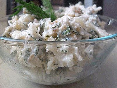 Салат из печени