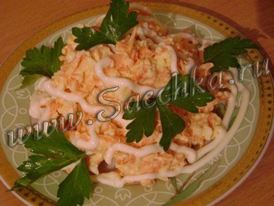 Салат 'Еврейский, да с морковкой'