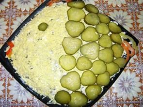 Салат РЫБКА