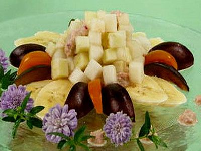 Салат с бананом и сельдереем