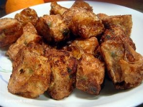 Шашлык с соусом из киви в мультиварке