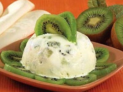 Сливочное мороженое с киви