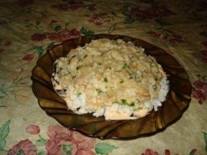 Соус из пангасиуса к рису