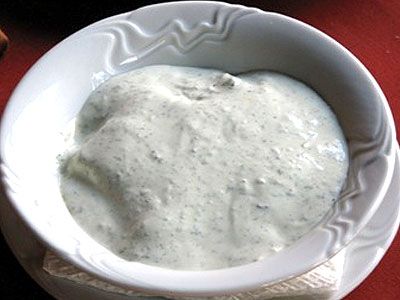 Соус из творога