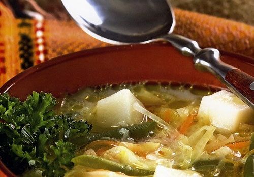 Суп молочный  с овощами (2)