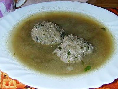 Суп с фрикаделями