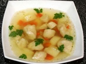 Суп с галушками по-полтавски