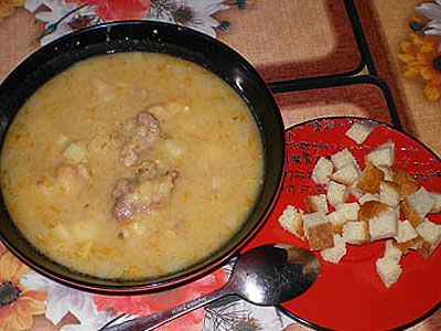Супчик гороховый