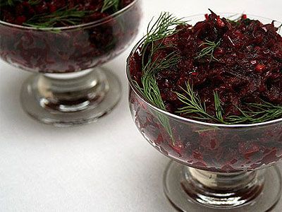 Свекольно-морковный салат