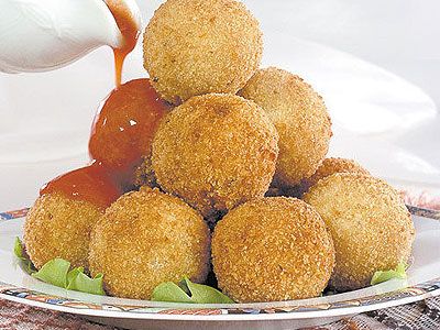Сырные крокеты