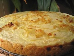 Сырный пирог с картофелем
