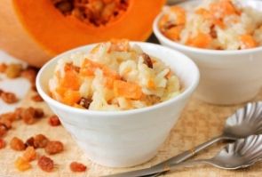 Тыквенная каша с рисом в мультиварке