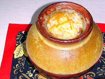 Тыквенная каша с рисом