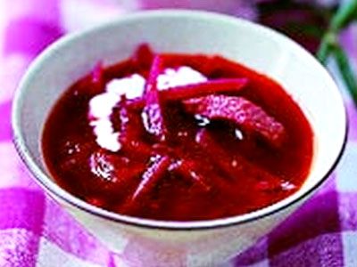 Украинский борщ с уткой