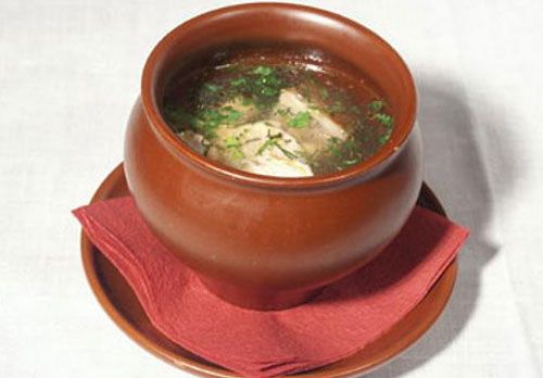 Уха с льохом