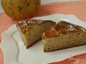 Вкусный пирог с тыквой