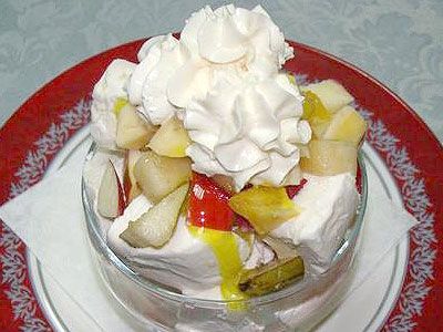 Яблочный пломбир