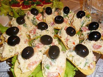 Закуска быстрая «На чипсах»