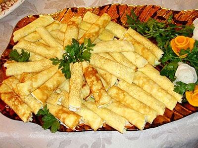 Закуска «Трубочки»