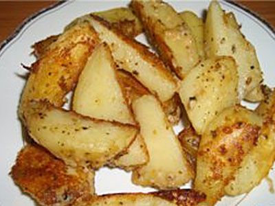 Запеченый картофель с розмарином