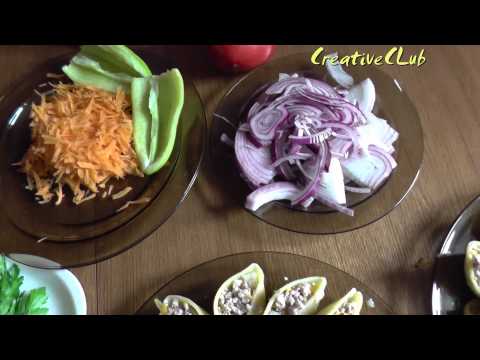 Фаршированные макароны - Ракушки-Итальяшки Мой рецепт