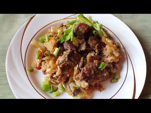 Говядина жаренная с овощами рецепт