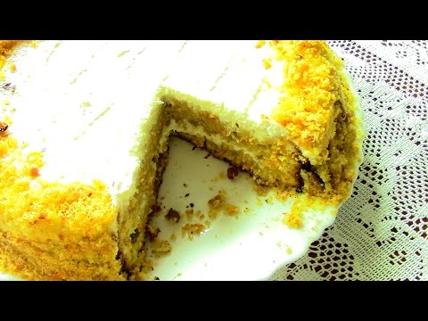 МОРКОВНЫЙ ТОРТ  . Рецепт от КУЛИНАРУШКИ .
