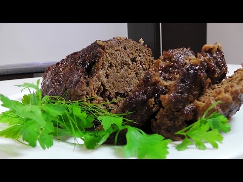 Мясной каравай по-домашнему видео рецепт
