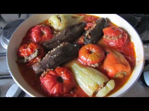 Овощная долма рецепт, или Овощи фаршированные мясом рецепт на kylinarik.ru
