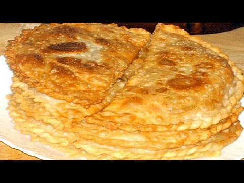 Рецепт чебуреков. | Recipe chebureks.