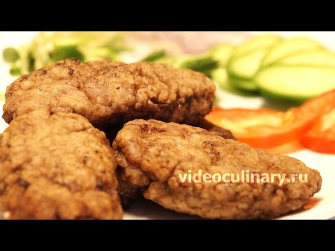 Рецепт - Котлеты из говядины от http://videoculinary.ru
