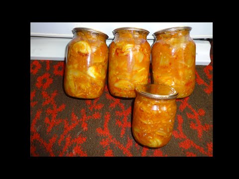 Салат из кабачков (Тещин язык) рецепт